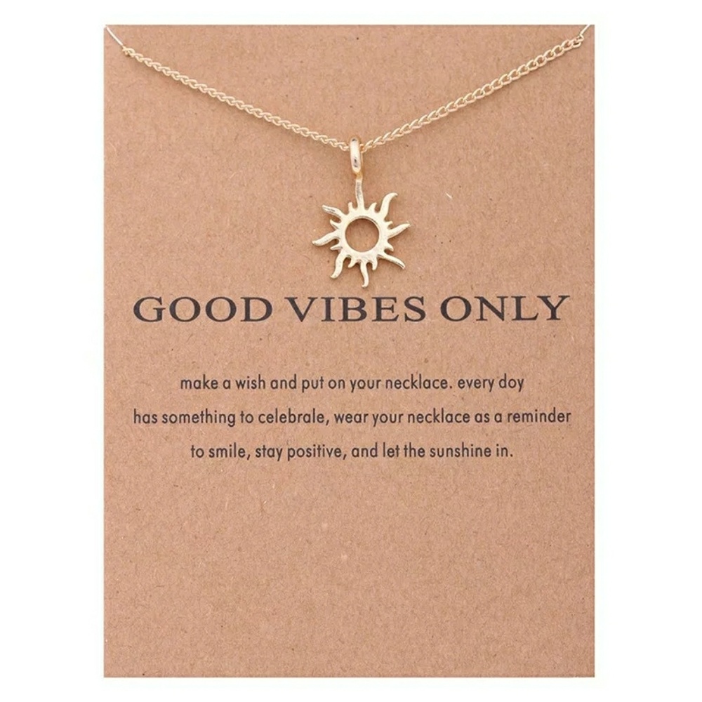 NWT Good Vibes Only Necklace